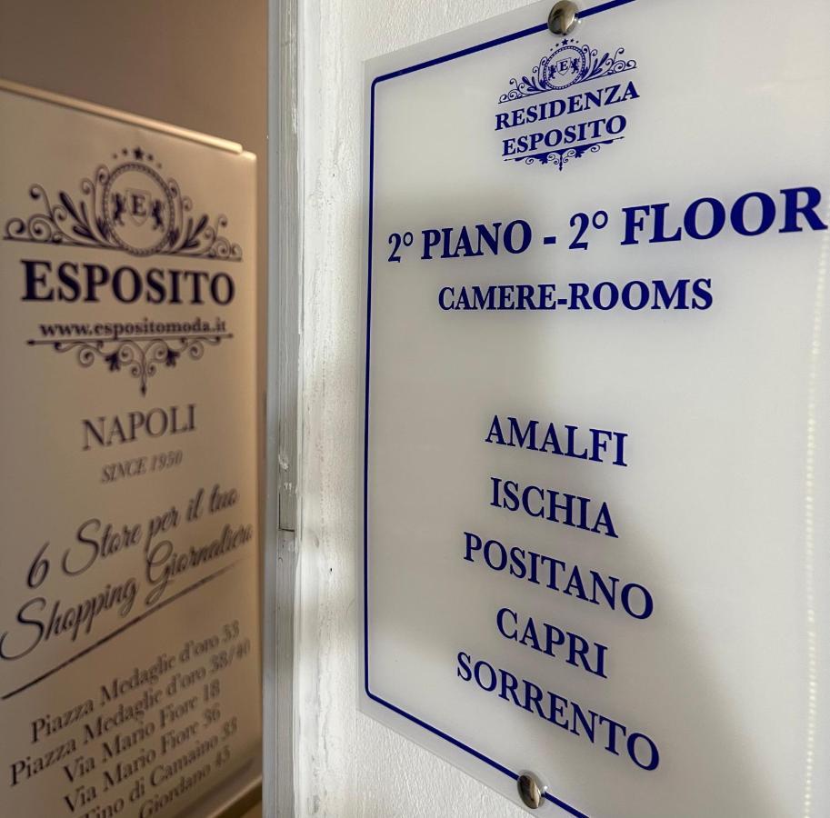 Residenza Esposito Economy Rooms Неаполь Экстерьер фото